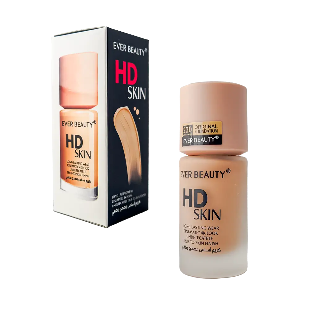 کرم پودر هفت کاره اِوِر بیوتی (Ever Beauty) مدل اچ‌دی اسکین HD SKIN (مات و ضد آب +SPF45)