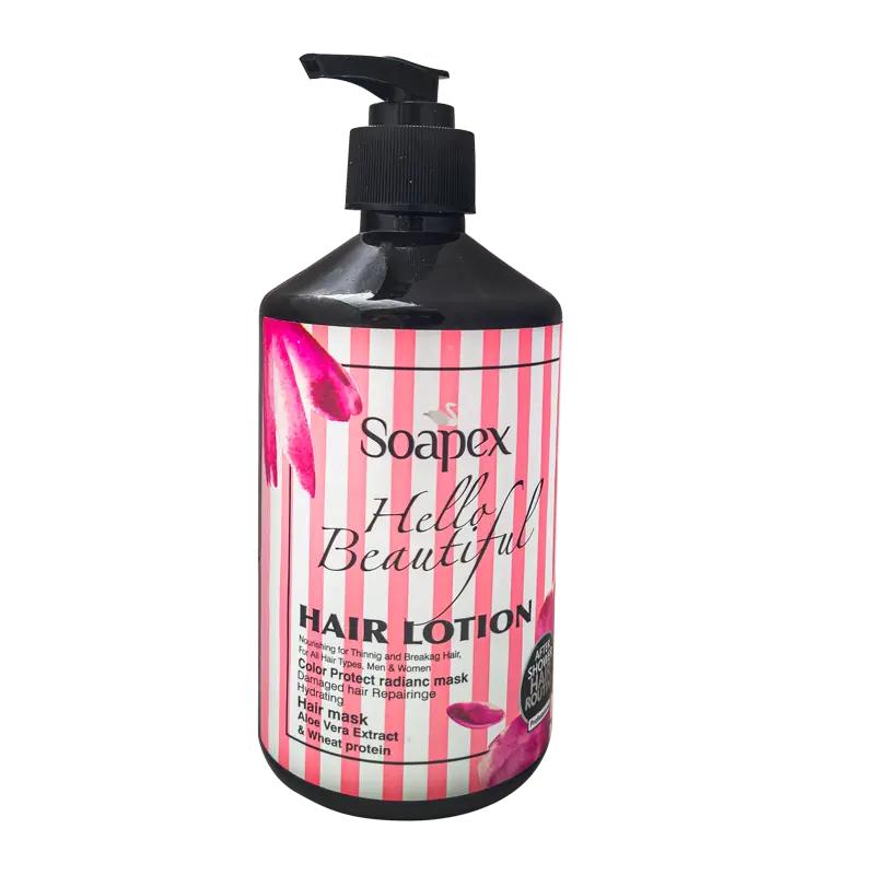 ماسک مو بدون آبکشی سوپکس (Soapex) مدل Hello Beautiful (حاوی آلوئه‌ورا و پروتئین گندم)