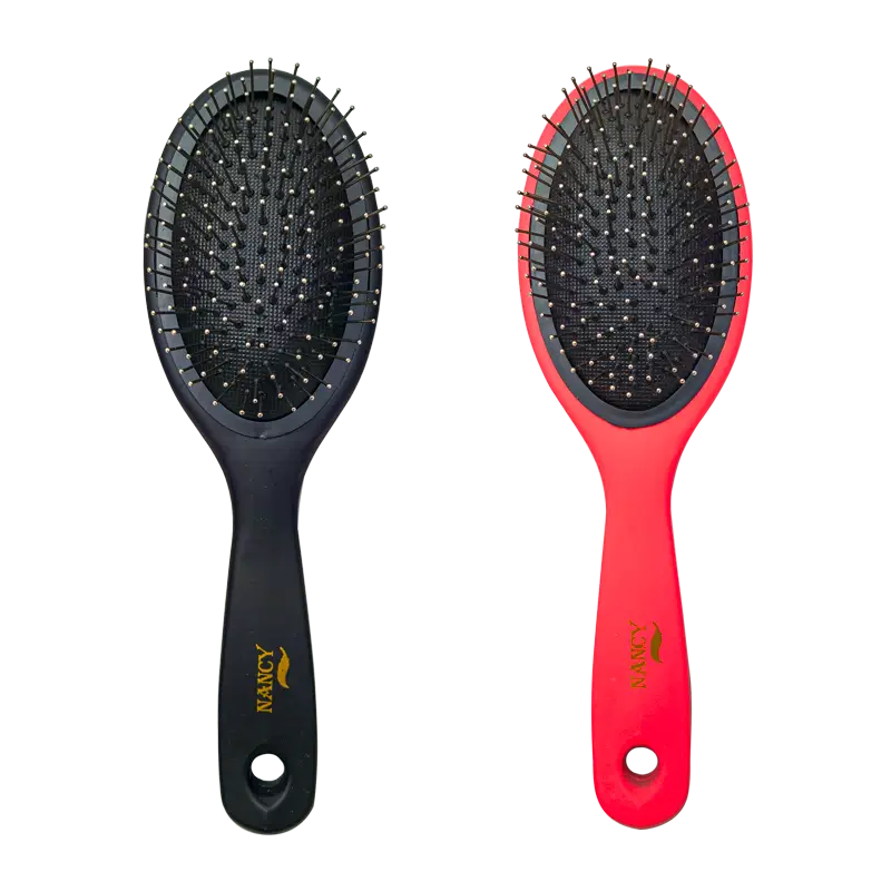 برس مو نانسی (NANCY) مدل دندانه فلزی (ماساژور و ضد گره قوی)