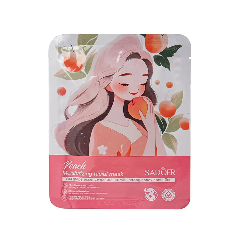 ماسک ورقه‌ای صورت سادور (SADOER) سری میوه‌ای و گیاهی (آبرسان و ضد جوش)