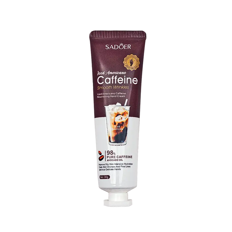 کرم دست کافئین و آووکادو سادور (SADOER) مدل Iced Americano (مغذی و ضد چروک 30 گرم)