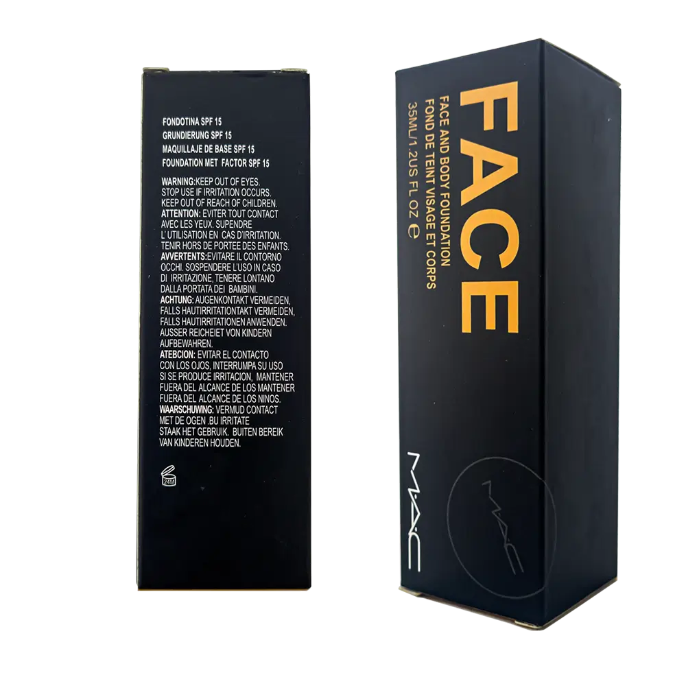 کرم پودر Make-up Art Cosmetics  سری Match master نیمه مات SPF 15 ساخت کانادا حجم 35 میل
