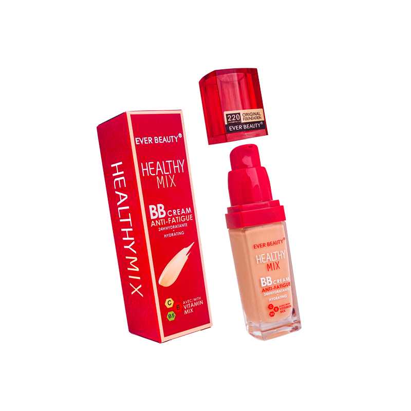 کرم پودر چند کاره اور بیوتی Ever Beauty مدل Healthy MIX ویتامینه و با ماندگاری 24 ساعته هیدراته