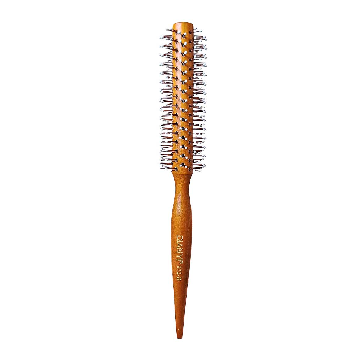 برس گرد چوبی فوق با کیفیت دیانی (Dianyi) مدل 872-D | سایز استاندارد (مخصوص براشینگ موهای کوتاه و چتری)