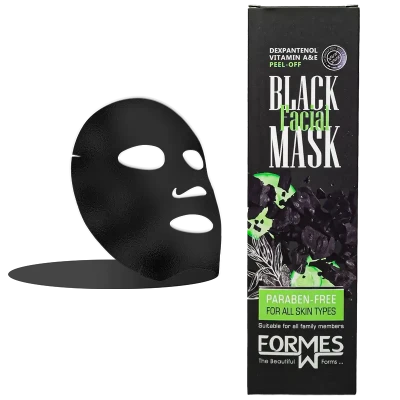ماسک صورت زغال و بلک ماسک فورمس (FORMES) مدل Peel Off (لایه بردار) حجم 150 میلی لیتر