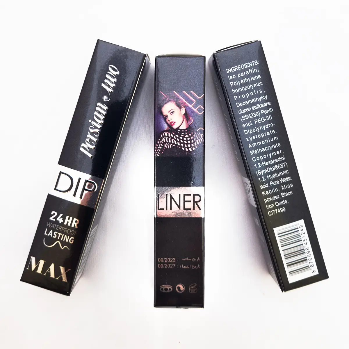 خط چشم ماژیکی (دیپ لاینر) پرشین تو (Persian Two) مدل MAX (مشکی مات و ضد آب)